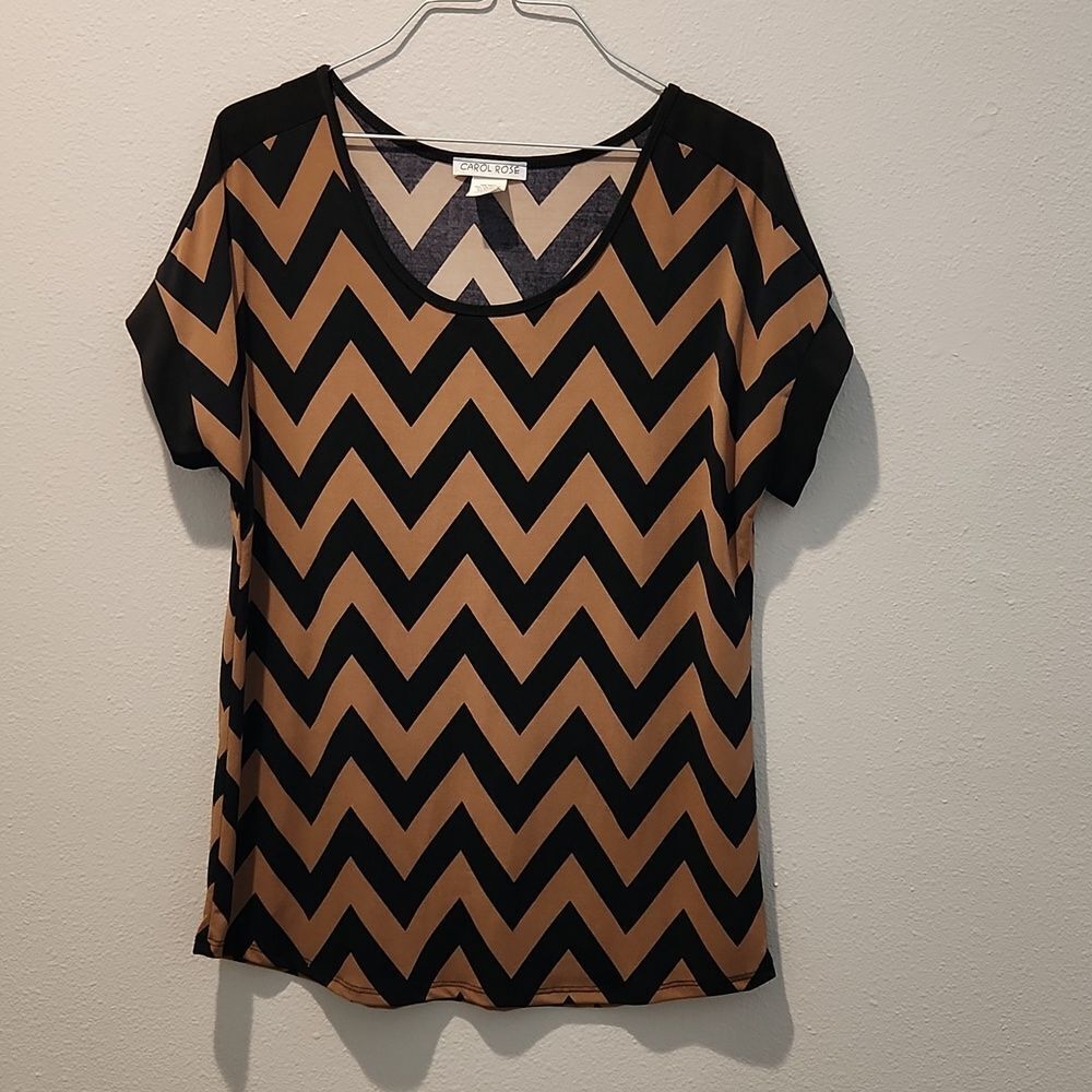 Carol Rose Size Small Blouse Top